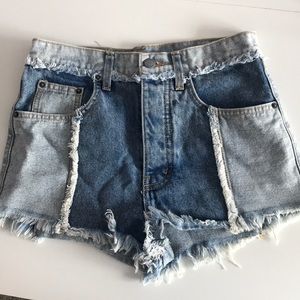 High waisted shorts